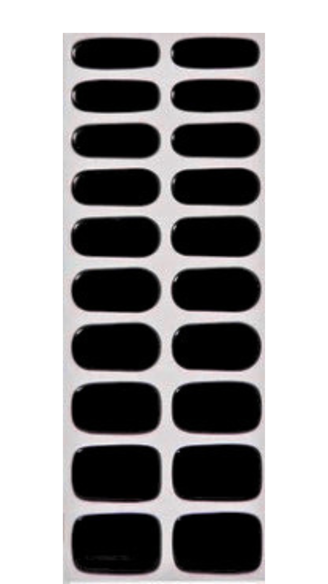 Mettalusso ManiPedi gel nail strips vegan self adhesve, longwear, no glue or lamp needed.