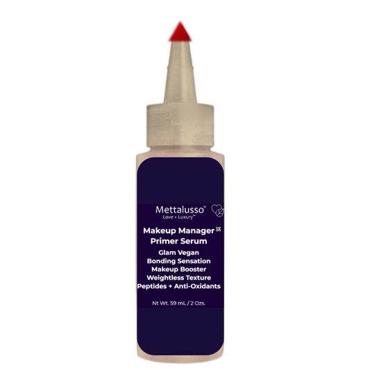 Mettalusso Makeup Manager Bonding Primer Powered by Skincare So Your Makeup Look Lasts Much Longer Silicone Free