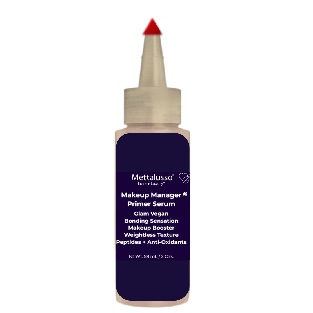 Mettalusso Makeup Manager Bonding Primer Powered by Skincare So Your Makeup Look Lasts Much Longer Silicone Free