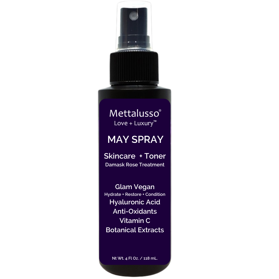 May Spray Vegan Hyaluronic Acid + Rose Toner Skincare