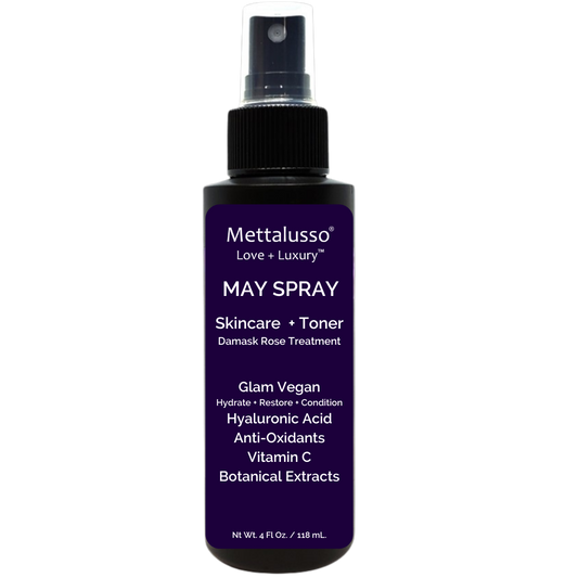 May Spray Vegan Hyaluronic Acid + Rose Toner Skincare
