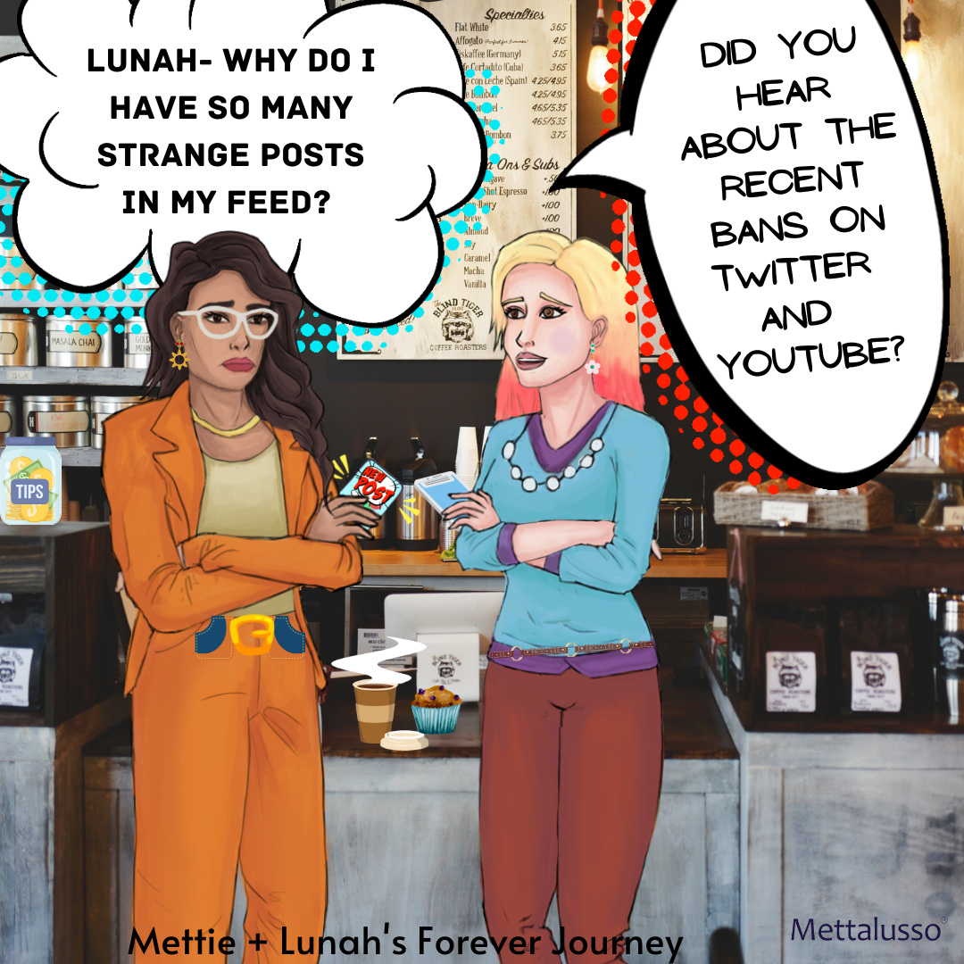 Mettie and Lunah's Forever Journey New Episode As They Gossip About Social Media