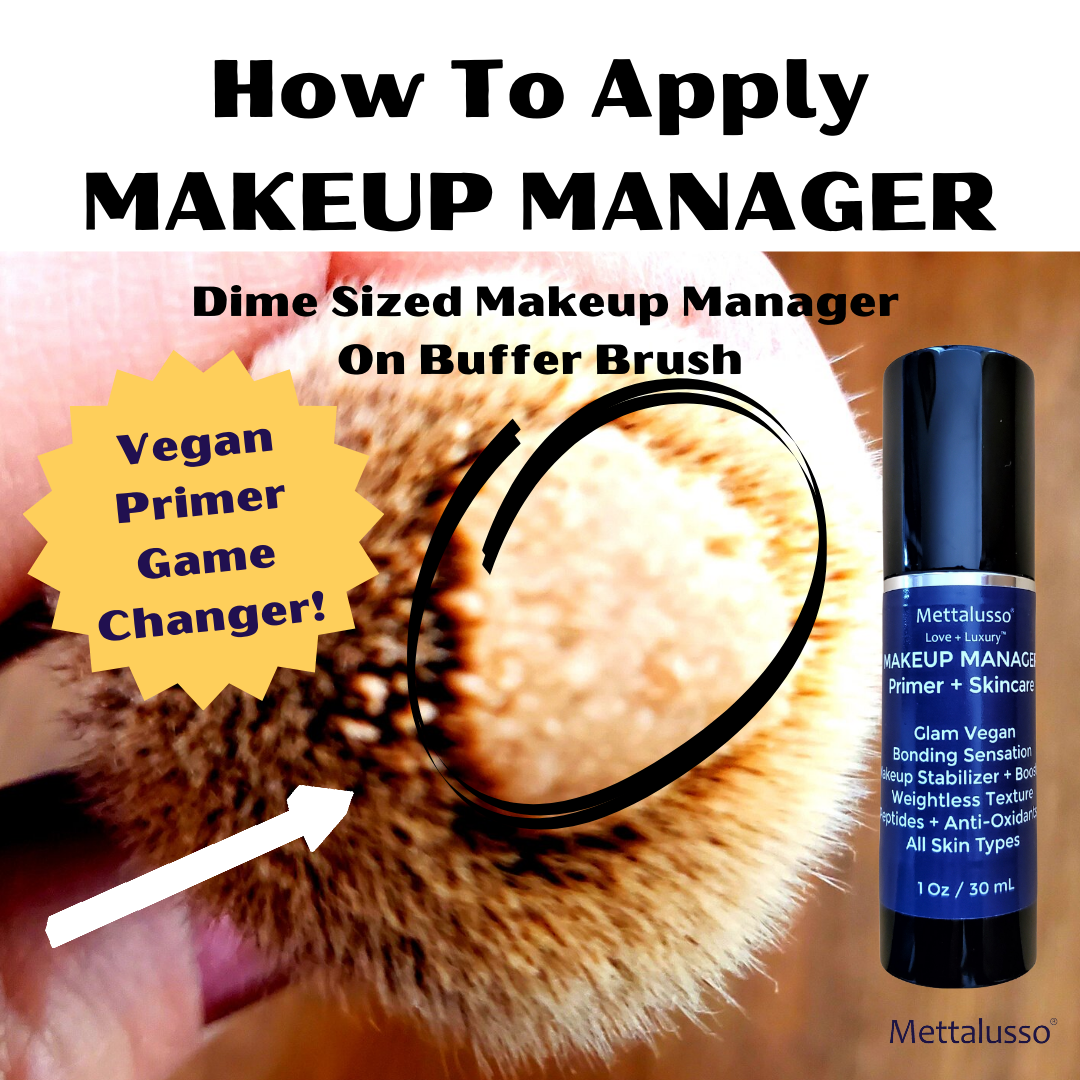 Mettalusso Makeup Manager Vegan Primer How To Apply