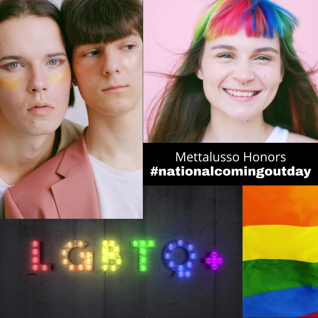 Coming Out Day celebrated by Mettalusso 