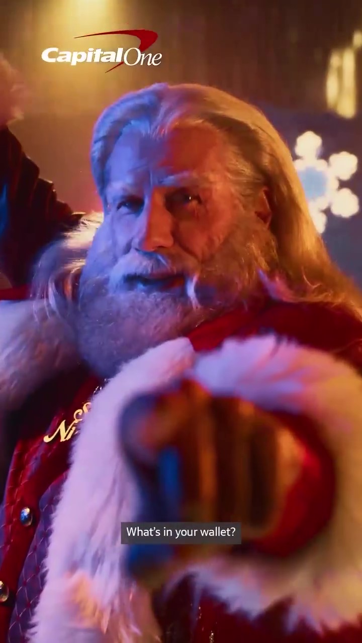 John Travolta + Capital One + Santa Too! – Mettalusso