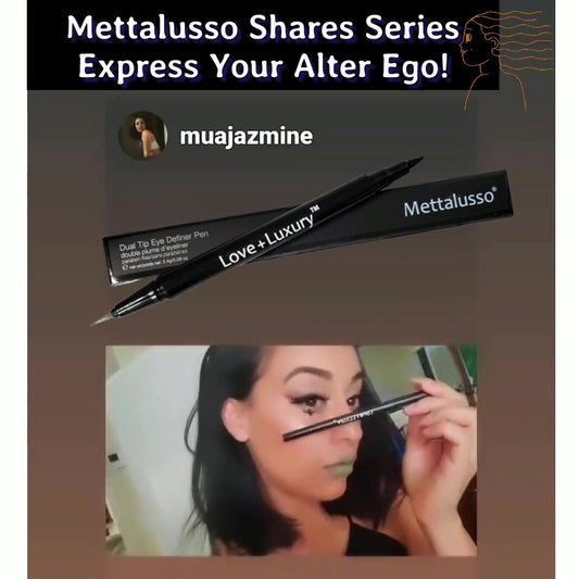 Mettalusso Shares Series on Instagram MULTI Dual Tip Vegan Eyeliner