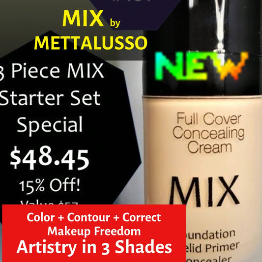 METTALUSSO MIX Color + Contour + Conceal Multi-Use Makeup