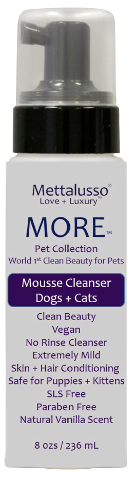 Mettalusso Vegan Clean Beauty Foam Wash gentle Enough for a Kitten