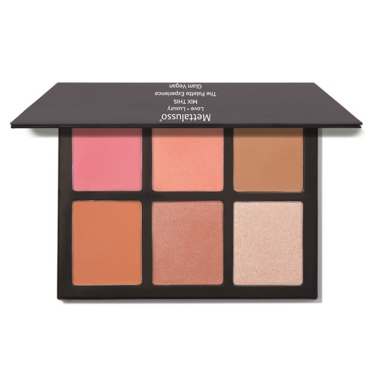 Gift Guide Mettalusso Holiday 6 shade MIX THIS vegan color palette on sale now