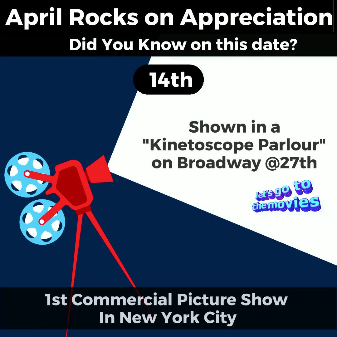 Mettalusso April Rocks on Appreciation Series by Mettalusso First Motion Picture Shown Today in New York City