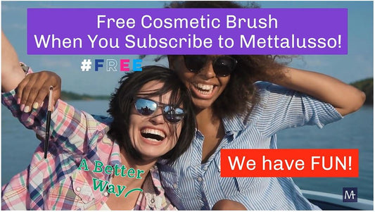 Mettalusso Media Subscribe and Receive a Free Cosmetic Makeup Brush