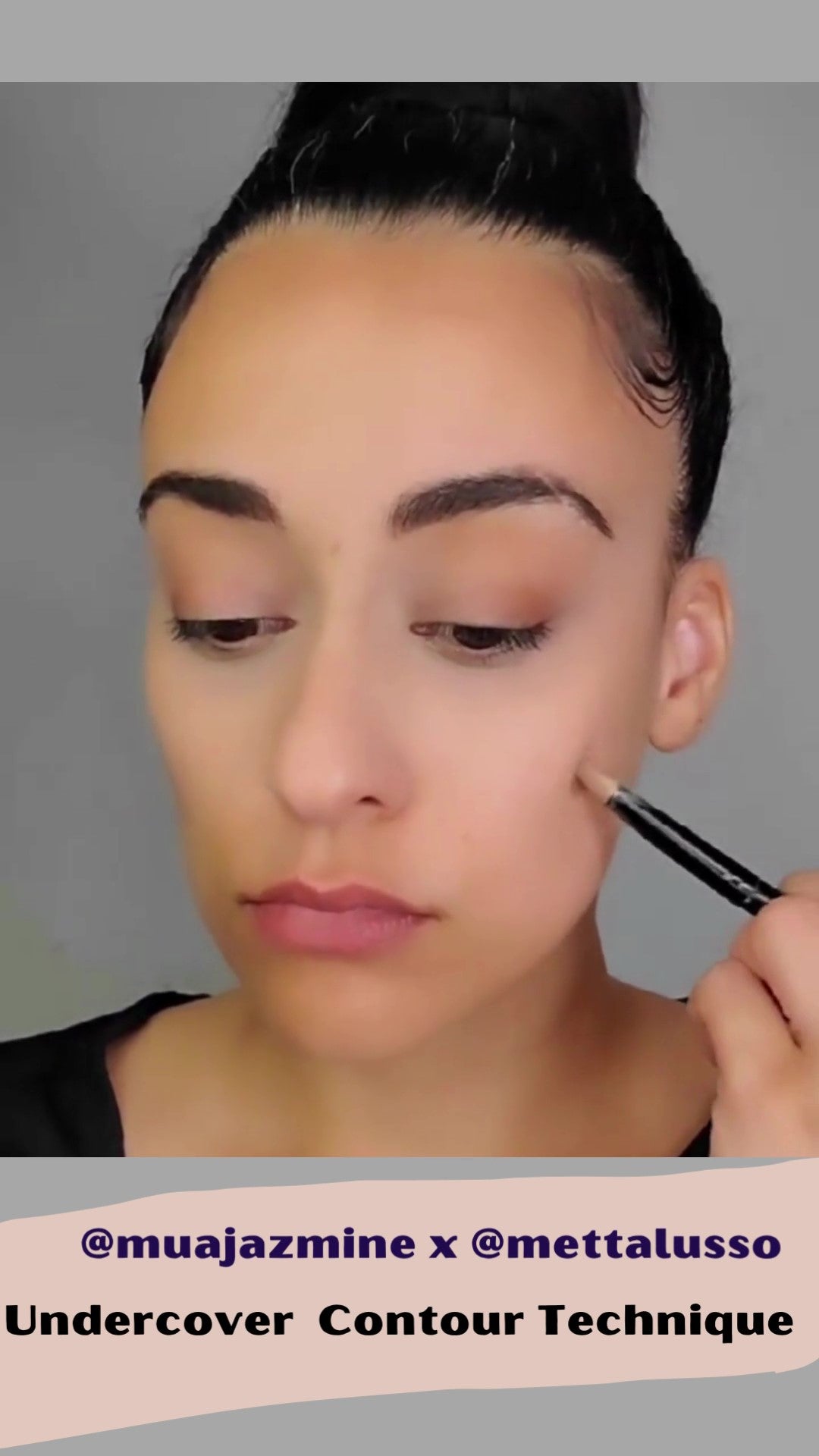 Mettalusso contour technique and all vegan makeup