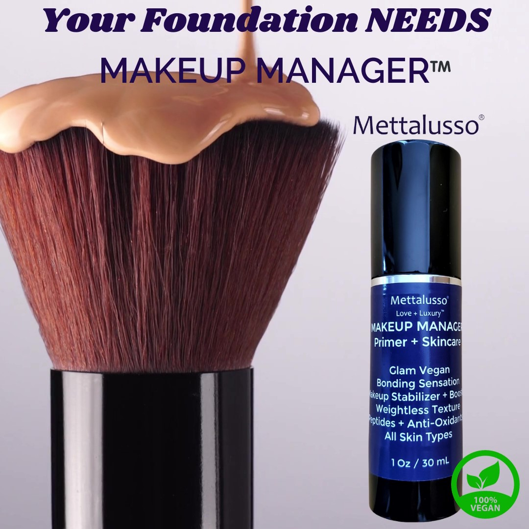 Mettalusso Glam Vegan Primers multi-function as skincare