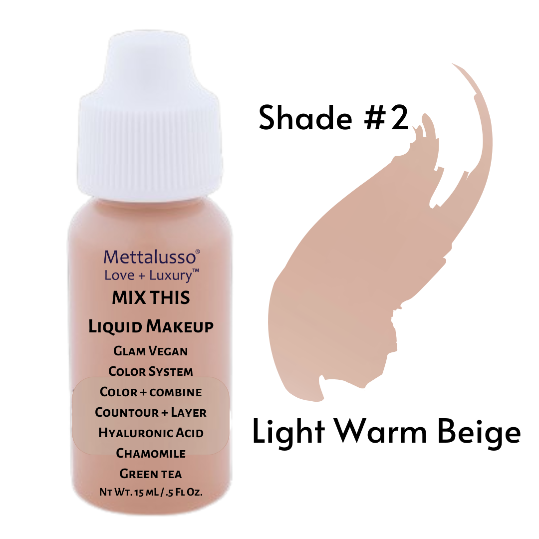 Mettalusso MIX THIS vegan liquid makeup drops shade #2