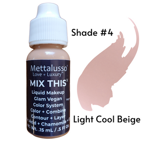 Mettalusso MIX THIS Liquid Makeup Foundation Vegan Makeup Freedom