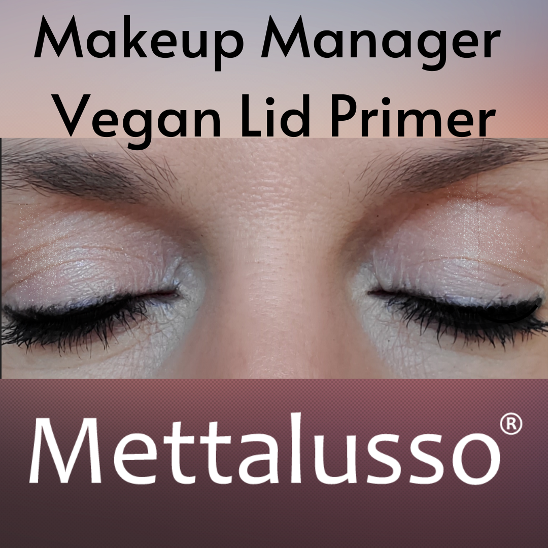 Mettalusso vegan tinted lid and lip primer for silky smooth and soft eyelids to keep makeup wear longer