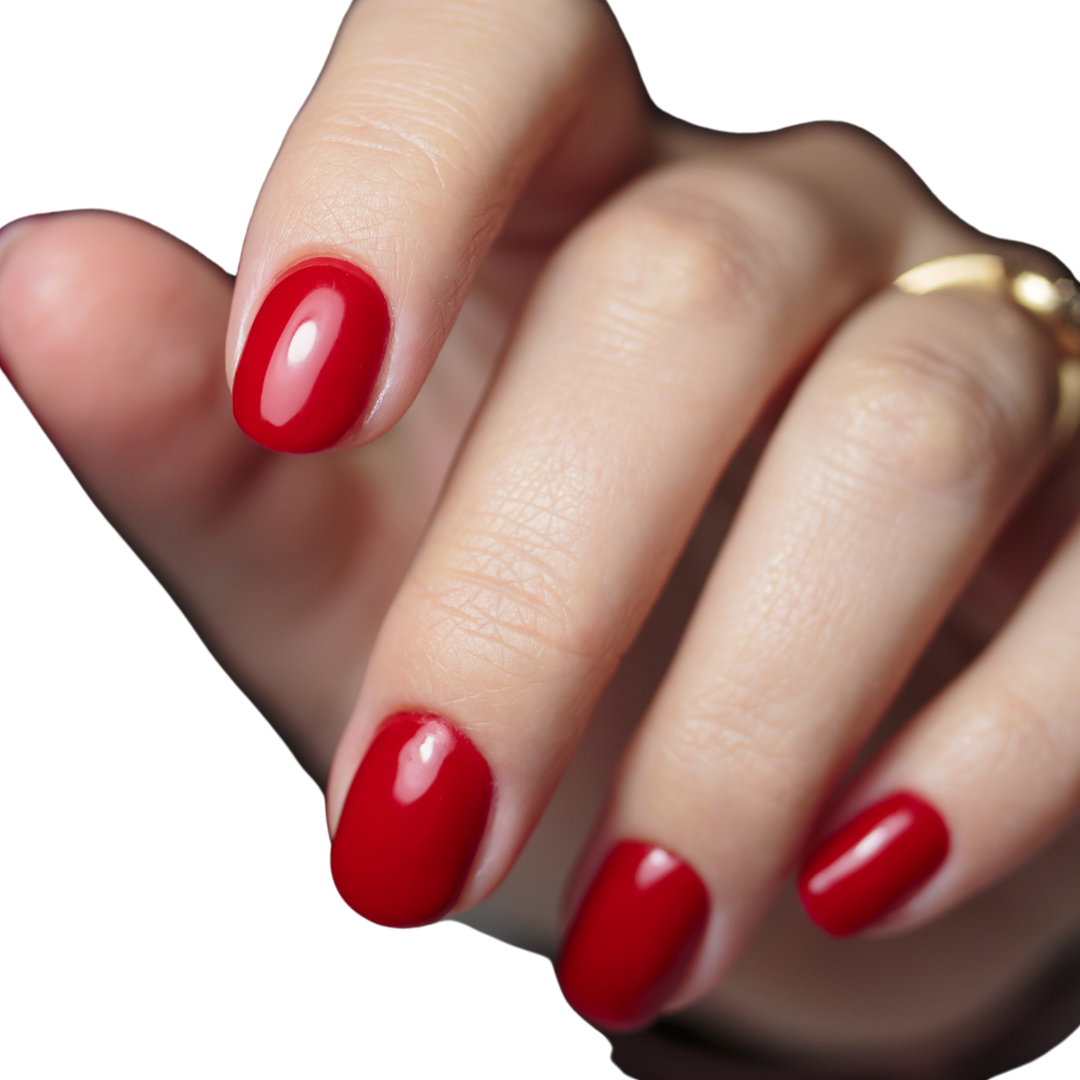 Mettalusso ManiPedi gel nail strips vegan self adhesve, longwear, no glue or lamp needed.