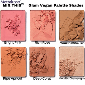 Mettalusso MIX THIS Glam Vegan Pressed Powder Palette
