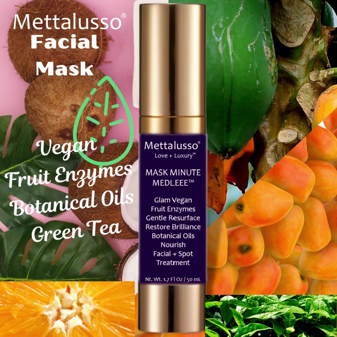 Mettalusso MEDLEEE Vegan Resurfacing Crystal Clear Fruit Gel Mask 